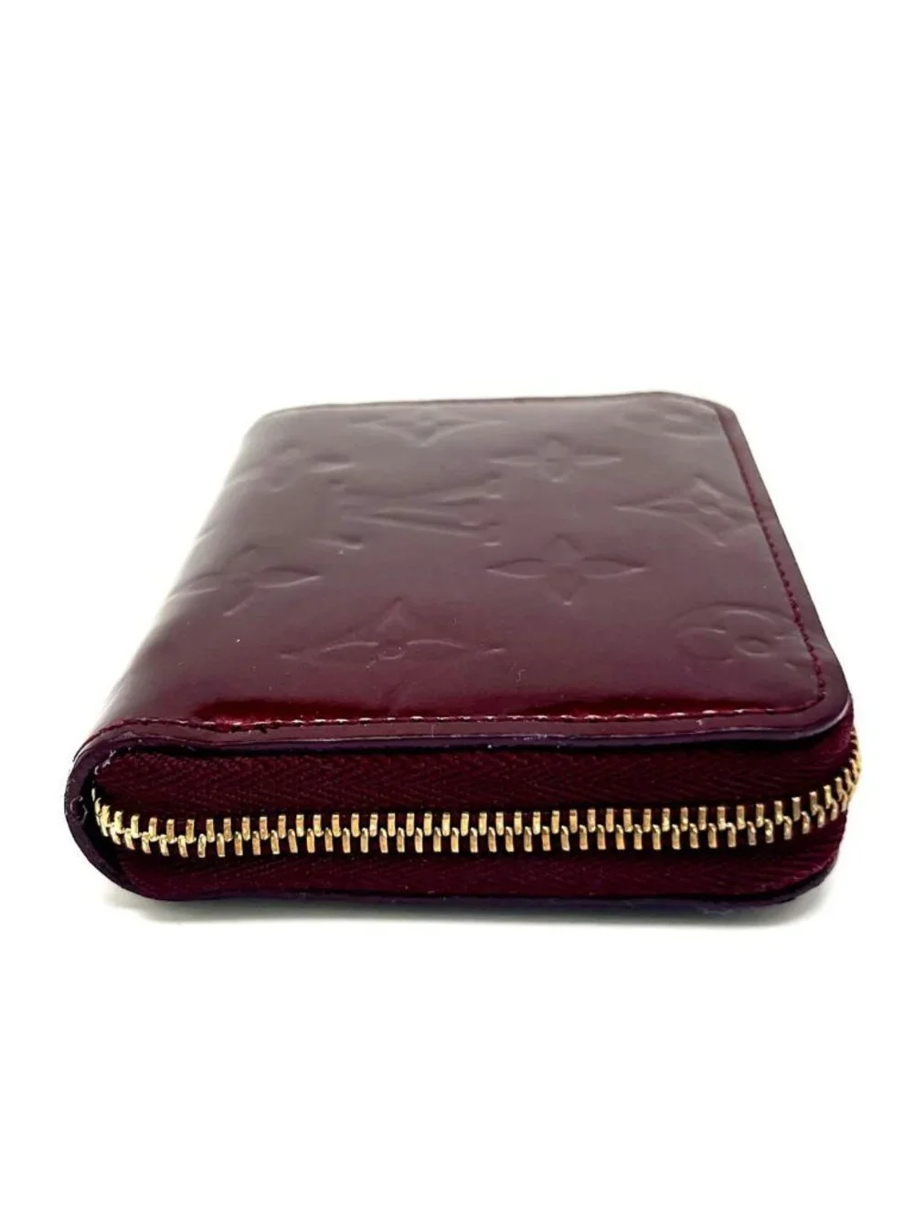 Louis Vuitton Vernis Zippy Coin Purse Rouge Fauvist